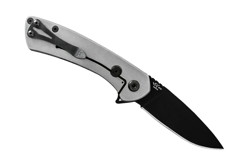 Buck Knives 040 Onset Framelock Ball Bearing Flipper, Black Cerakote BOS S45VN Steel, Green G-10/Aluminum Handles W/ Clip 7 Buck Knives 040 Onset Framelock Ball Bearing Flipper, Black Cerakote BOS S45VN Steel, Green G-10/Aluminum Handles W/ Clip - Image 5