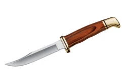 Buck Knives 102 Woodsman Cocobolo Dymondwood Fixed Blade Knife W/Sheath (Out Of Production)
