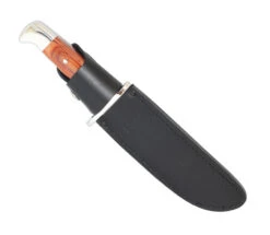 Buck Knives 124 Frontiersman Cocobolo BOS 5160 Carbon Steel Fixed Blade Knife W/ Sheath -Buck Knives Sales 0124CCSSH.3 scaled 1