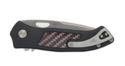 Buck Knives 294 Red/Black Carbon Fiber Momentum Assisted Opening Folding Knife (Out Of Production) -Buck Knives Sales 0294CFSSH.3 76733