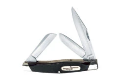 Buck Knives 301 Stockman Black Handle Folding Pocket Knife 301BKS