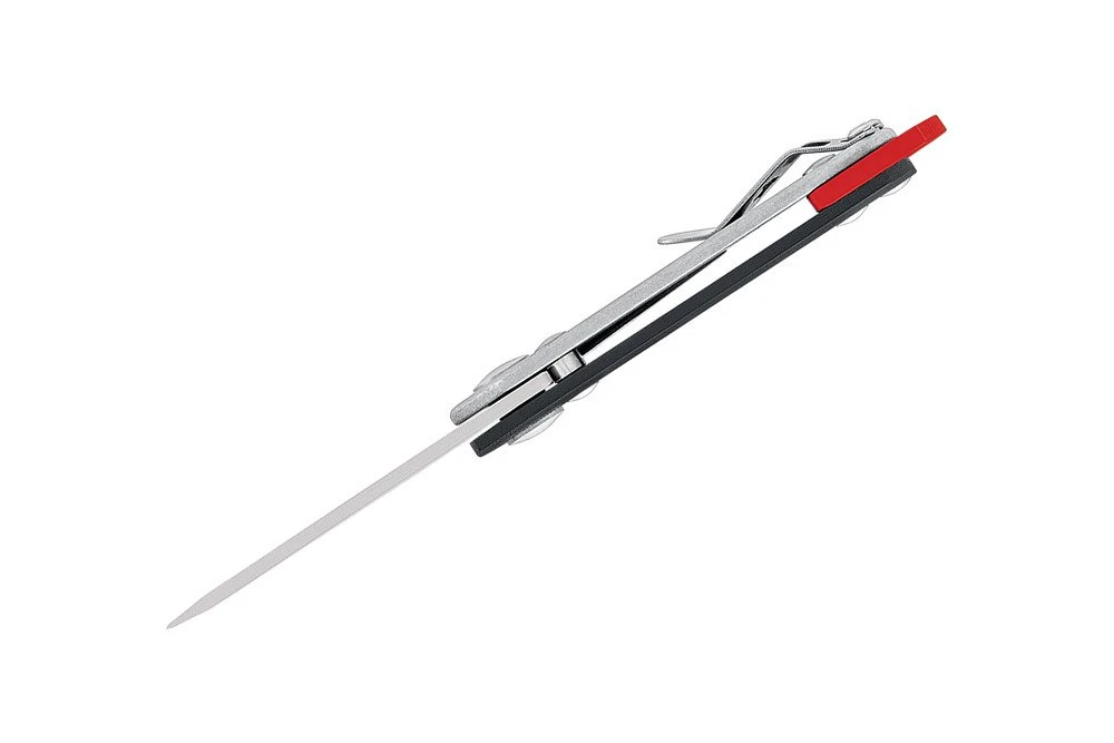 Buck Knives 417 Budgie Compact Folding Knife 2″ S35VN Drop Point Black G10 And Stainless Steel Handles W/ Clip 4 Buck Knives 417 Budgie Compact Folding Knife 2″ S35VN Drop Point Black G10 And Stainless Steel Handles W/ Clip - Image 2