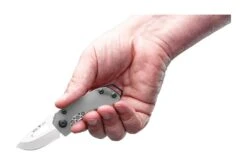 Buck Knives 417 Budgie Compact Folding Knife 2″ S35VN Drop Point Translucent Jade G10 And Stainless Steel Handles W/ Clip -Buck Knives Sales 0417FAM01 6