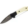 Buck Knives 590 Paradigm Assisted Open Knife 3″ Raindrop Damascus Drop Point Blade, Ivory G10 Handles, Rotating Bolster Lock W/ Clip, Limited Edition Legacy Collection -Buck Knives Sales 0590IVSLE Front Locked 1200x800 5b2df79