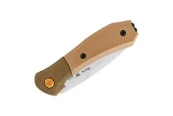 Buck Knives 591 Paradigm Shift Auto Folding Knife 3″ S35VN Drop Point Brown G10 Handles Rotating Bolster Lock W/ Clip -Buck Knives Sales 0591FAM01 9