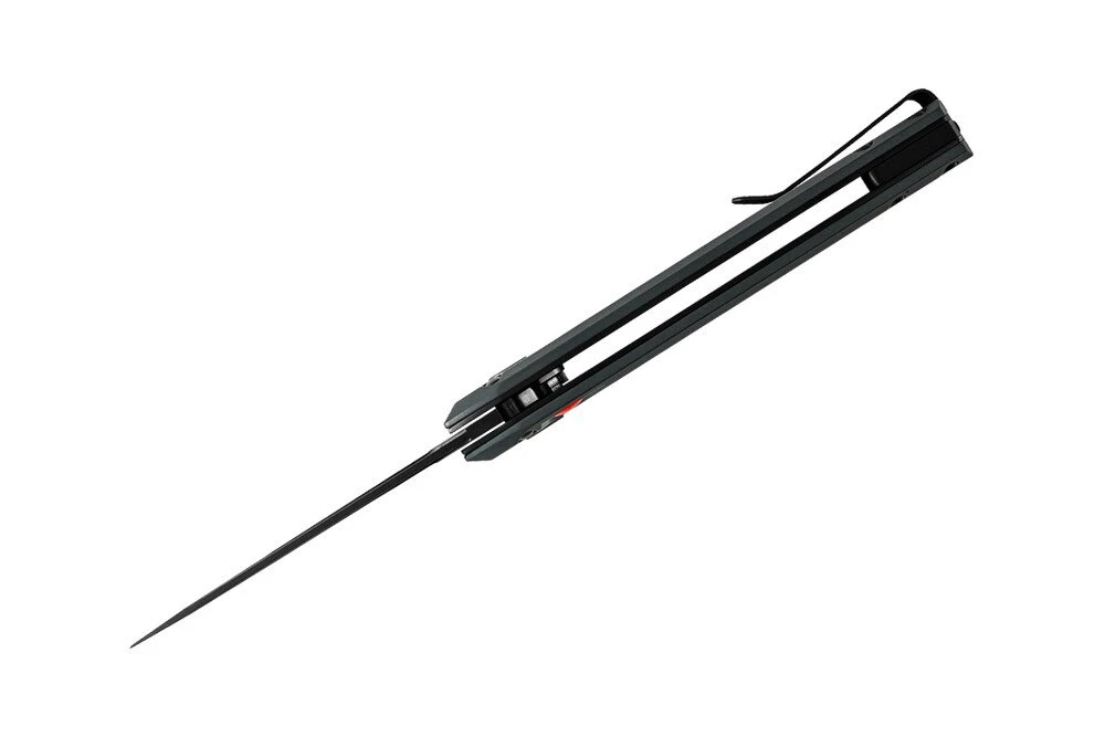 Buck Knives 838 Deploy Auto Folding Knife 3.25″ Drop Point Cerakote 154CM Blade, Sniper Gray Cerakote Aluminum Handles W/ Clip 6 Buck Knives 838 Deploy Auto Folding Knife 3.25″ Drop Point Cerakote 154CM Blade, Sniper Gray Cerakote Aluminum Handles W/ Clip - Image 4