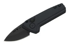 Buck Knives 839 Mini Deploy “Black Out” Auto Folding Knife 1.875″ Drop Point Cerakote S35VN Blade, Black Cerakote Aluminum Handles W/ Clip (California Legal)