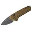 Buck Knives 839 Mini Deploy Auto Folding Knife 1.875″ Drop Point Cerakote 154CM Blade, Burnt Bronze Cerakote Aluminum Handles W/ Clip (California Legal) -Buck Knives Sales 0839BRS1 B