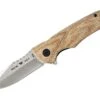 Buck Knives 841 Sprint Pro Ball Bearing Flipper Folding Knife, 3.125″ S30V Blade, Natural Canvas Micarta Handle W/ Clip -Buck Knives Sales 0841TNS B