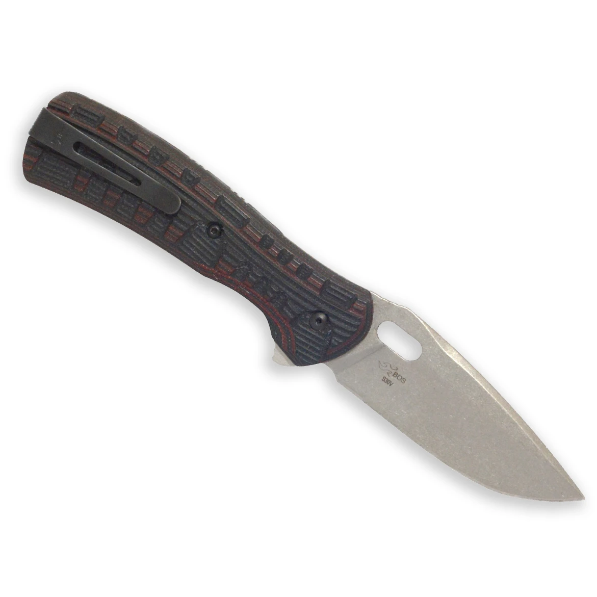 Buck Knives 847 Vantage Force Pro BOS S30V Black/Red G-10 Folding Knife (Out Of Production) 4 Buck Knives 847 Vantage Force Pro BOS S30V Black/Red G-10 Folding Knife (Out Of Production) - Image 2