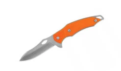 Buck Knives 857 El Morro, Orange Nylon Handle, 3.125″ 420HC Fixed Blade Knife W/ Sheath