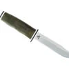 Buck Knives 102 Woodsman Pro Fixed Blade Knife 4″ S35VN Green Canvas Micarta Handle W/ Leather Sheath