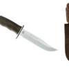Buck Knives 119 Special Pro Fixed Blade Knife 6″ S35VN Blade, Green Canvas Micarta Handle W/ Upgraded Suede Sheath