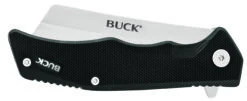 Buck Knives 252 Trunk Black G-10 Cleaver Folding Knife W/ Clip 0252BKS 9 Buck Knives 252 Trunk Black G-10 Cleaver Folding Knife W/ Clip 0252BKS -Buck Knives Sales 252BKS Trunk Closed scaled 1
