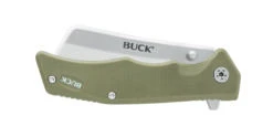 Buck Knives 252 Trunk Tan G-10 Cleaver Folding Knife W/ Clip 0252TNS-B 9 Buck Knives 252 Trunk Tan G-10 Cleaver Folding Knife W/ Clip 0252TNS-B -Buck Knives Sales 252TNS Trunk Closed scaled 1