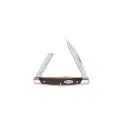 Buck Knives 375 Deuce Wood Handle Folding Pocket Knife 375BRSB