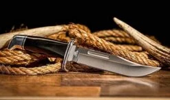 Buck Knives 119 Special Phenolic Fixed Blade Knife W/ Upgraded Black Suede Leather Sheath -Buck Knives Sales 41nbl8GnAL. AC