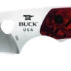 Buck Knives 536 Red Wood Open Season Skinner W/ Guthook Knife 536RWG (Out Of Production) -Buck Knives Sales 536RWG Open Season Skinner Guthook 87571