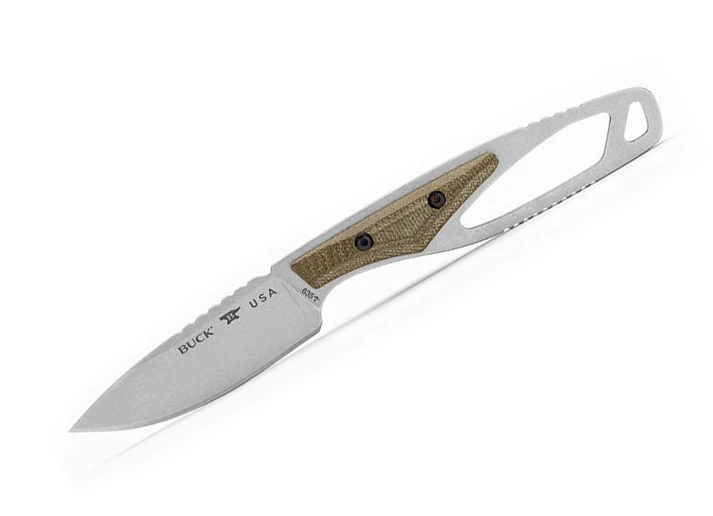 Buck Knives 635 Paklite Cape Pro, Green Micarta Handle, 2.87″ S35VN Fixed Blade Knife W/ Sheath 3 Buck Knives 635 Paklite Cape Pro, Green Micarta Handle, 2.87″ S35VN Fixed Blade Knife W/ Sheath