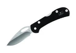 Buck Knives 726 Mini Spitfire Black Folding Knife W/ Clip 726BKS
