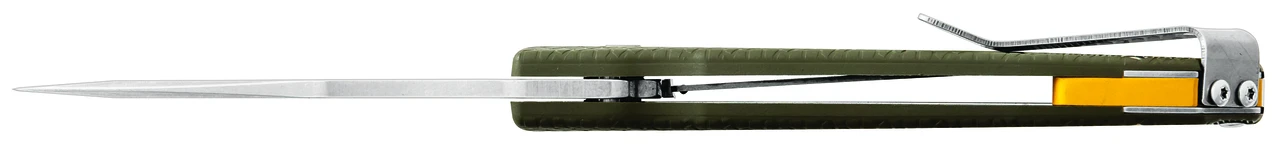 Buck Knives 840 Sprint Select Ball Bearing Flipper Green Pocket Knife W/ Clip 5 Buck Knives 840 Sprint Select Ball Bearing Flipper Green Pocket Knife W/ Clip - Image 3