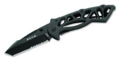 Buck Knives 870 Bones-Black-Large Folding Knife 870Bkx