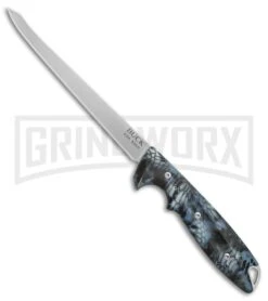 Buck Knives Buck 035 Abyss Kryptek Neptune Fillet Knife - Satin Plain
