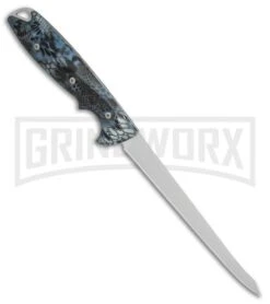 Buck Knives Sales -Buck Knives Sales Buck 035 Abyss Fillet knife kryptek neptune satin BHQ 66577 er side large