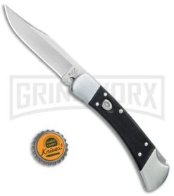 Buck Knives Buck 110 Elite Automatic Black G-10 Lockback Knife - Satin Plain -Buck Knives Sales Buck 110 Elite Automatic LB Black G 10 Satin 0110BKSA BHQ 79345 jr bottlecap 1 large