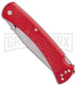 Buck Knives Buck 110 Slim Select Red GFN Lockback Knife - Satin Plain -Buck Knives Sales Buck 110 Hunter Select Red GFN BHQ 88707 er spine large 1