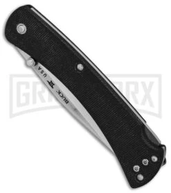 Buck Knives Buck 110 Slim Pro Black G-10 Lockback Knife - Satin Plain -Buck Knives Sales Buck 110 Hunter Slim Pro Black G10 Satin BHQ 88727 er spine large