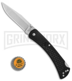 Buck Knives Buck 110 Slim Select Black GFN Lockback Knife - Satin Plain 9 Buck Knives Buck 110 Slim Select Black GFN Lockback Knife - Satin Plain -Buck Knives Sales Buck 110 Hunter Slim Pro Black GFN Satin BHQ 88669 er bottlecap large 1