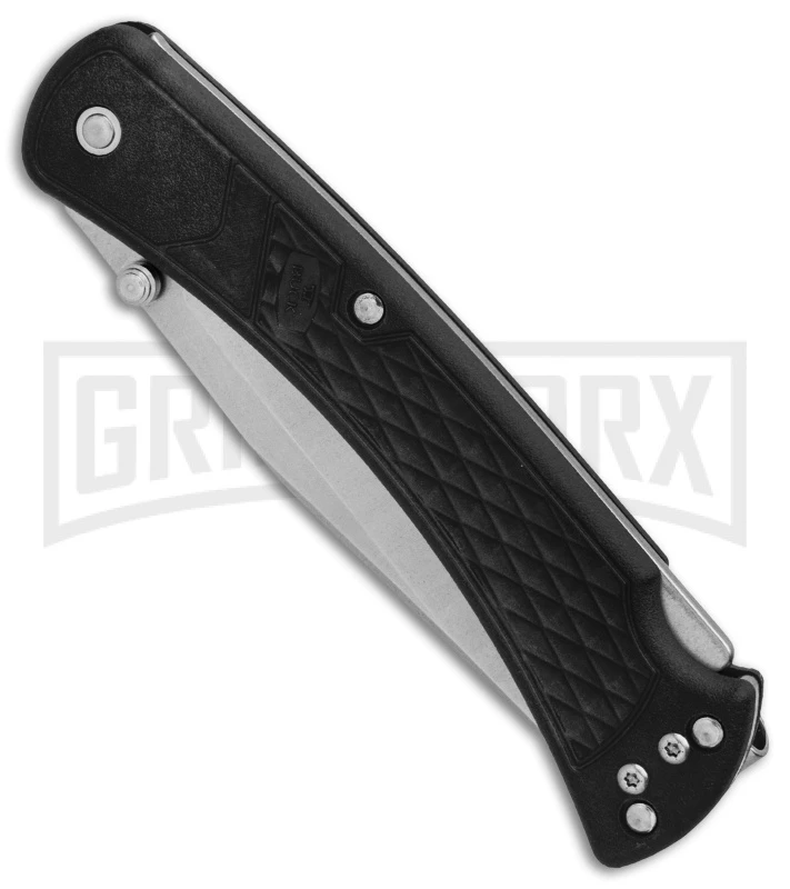 Buck Knives Buck 110 Slim Select Black GFN Lockback Knife - Satin Plain 5 Buck Knives Buck 110 Slim Select Black GFN Lockback Knife - Satin Plain - Image 3