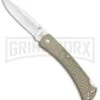 Buck Knives Buck 110 Slim Select Tan Lockback Knife - Satin Plain 1 Buck Knives Buck 110 Slim Select Tan Lockback Knife - Satin Plain -Buck Knives Sales Buck 110 Slim Select LB Tan Satin 0110BRS2 B BHQ 106659 jr large 1
