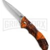 Buck Knives Buck Bantam BBW Mossy Oak Blaze Camo Folding Knife - Satin Plain -Buck Knives Sales Buck Bantam BBW Mossy Oak Blaze Camo 0284CMS9 BHQ 12359 jr 2 large