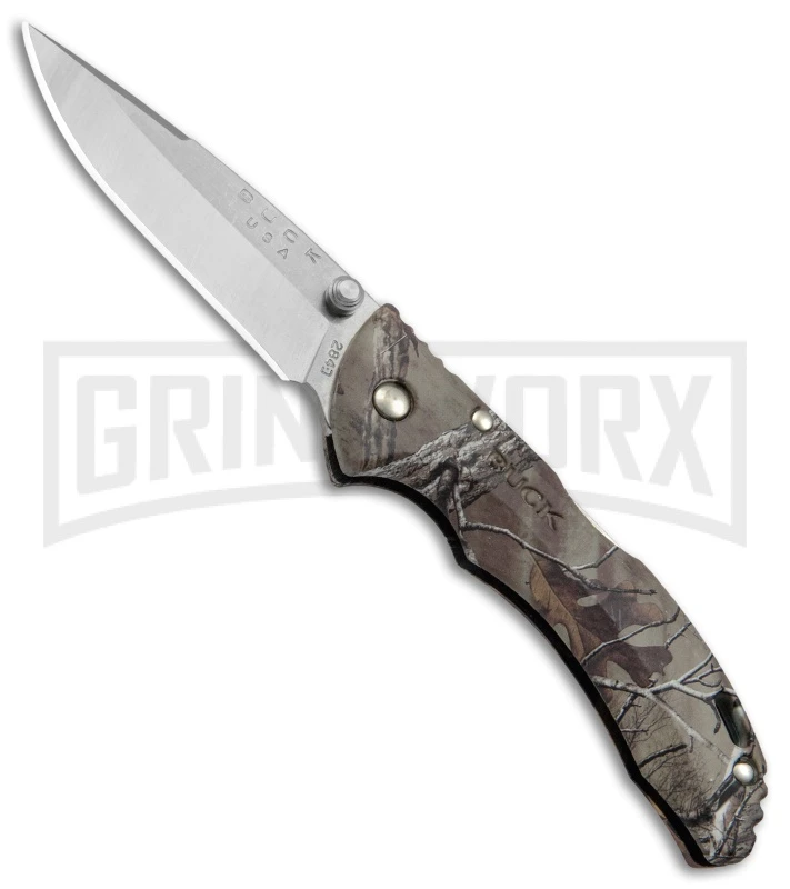 Buck Knives Buck Bantam BBW RealTree Xtra Camo Folding Knife - Satin Plain 3 Buck Knives Buck Bantam BBW RealTree Xtra Camo Folding Knife - Satin Plain