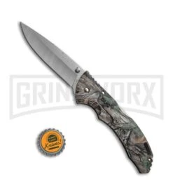 Buck Knives Buck Bantam BHW RealTree Xtra Camo Folding Knife - Satin Plain -Buck Knives Sales Buck Bantam BHW LB Real Tree Camo 0286CMS18 B BHQ 15540 jr bottlecap large