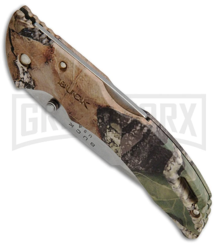 Buck Knives Buck Bantam BHW Mossy Oak Break-Up Camo Folding Knife - Satin Plain 4 Buck Knives Buck Bantam BHW Mossy Oak Break-Up Camo Folding Knife - Satin Plain - Image 2