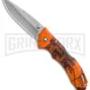 Buck Knives Buck Bantam BLW Mossy Oak Orange Camo Folding Knife 0285CMS9 (3.125" Plain)