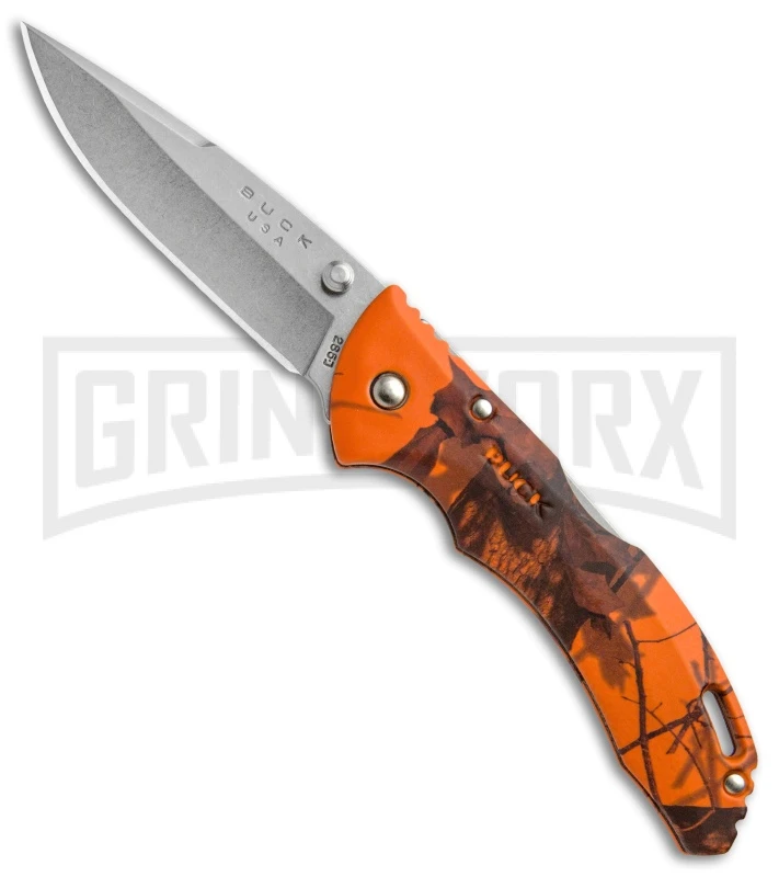 Buck Knives Buck Bantam BLW Mossy Oak Orange Camo Folding Knife 0285CMS9 (3.125" Plain) 3 Buck Knives Buck Bantam BLW Mossy Oak Orange Camo Folding Knife 0285CMS9 (3.125" Plain)