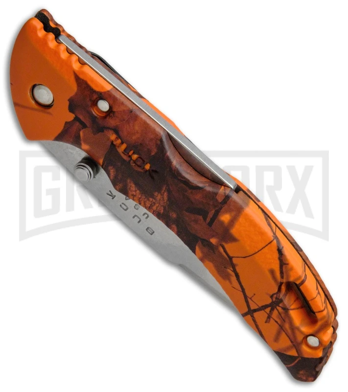 Buck Knives Buck Bantam BLW Mossy Oak Orange Camo Folding Knife 0285CMS9 (3.125" Plain) 4 Buck Knives Buck Bantam BLW Mossy Oak Orange Camo Folding Knife 0285CMS9 (3.125" Plain) - Image 2