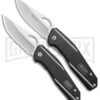 Buck Knives Buck Dealer Tin 247/246 Black Aluminum 2-for-1 Pocket Knife Satin Plain