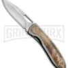 Buck Knives Buck Graduate Burlwood Folding Knife - Satin Plain 1 Buck Knives Buck Graduate Burlwood Folding Knife - Satin Plain -Buck Knives Sales Buck Graduate LL Burlwood 0328BWS BHQ 68062 jr large