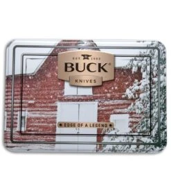Buck Knives Buck Large Toothpick And Deuce Red Wood Knives Combo Gift Set - Set Of 2 Knives -Buck Knives Sales Buck Large Toothpick Deuce Red Wood Combo Tin CMBO129TS C BHQ 50266 jr tin large