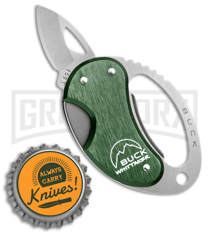 Buck Knives Buck Metro Green Folding Knife B759-FGW (1.125" Plain) 6 Buck Knives Buck Metro Green Folding Knife B759-FGW (1.125" Plain) - Image 4