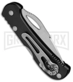 Buck Knives Buck Mini SpitFire Black Folding Knife - Satin Plain 8 Buck Knives Buck Mini SpitFire Black Folding Knife - Satin Plain -Buck Knives Sales Buck Mini SpitFire LB Black Satin 0726BKS BHQ 92994 jr side large 1