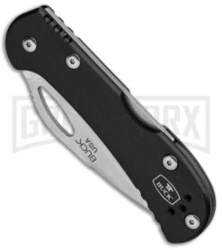 Buck Knives Buck Mini SpitFire Black Folding Knife - Satin Plain 7 Buck Knives Buck Mini SpitFire Black Folding Knife - Satin Plain -Buck Knives Sales Buck Mini SpitFire LB Black Satin 0726BKS BHQ 92994 jr spine large 1