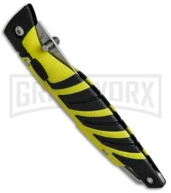 Buck Knives Buck Mr. Crappie Slab Shaver Folding Knife - Satin Plain -Buck Knives Sales Buck Mr. Crappie Slab Shaver 0231YWS B BHQ 66589 jr side large