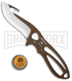 Buck Knives Buck PakLite Large Skinner Guthook Brown Fixed Blade Knife - Satin Recurve 9 Buck Knives Buck PakLite Large Skinner Guthook Brown Fixed Blade Knife - Satin Recurve -Buck Knives Sales Buck PackLite Large skinner guthook Brown Satin 0141BRG BHQ 106681 jr bottlecap large 1