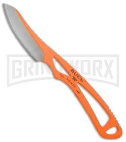 Buck Knives Buck PakLite Caper Fixed Blade Knife - Orange Plain